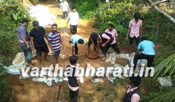 ಇರುವೈಲಿನಲ್ಲಿ ಆಳ್ವಾಸ್ ವಿದ್ಯಾರ್ಥಿಗಳಿಂದ ಜಲ-ನೆಲ ಸಂರಕ್ಷಣೆ